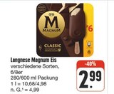 Magnum Eis Angebote von Langnese bei nah und gut Weiden für 2,99 €