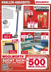Glas im Woolworth Prospekt in Hameln Aktueller Woolworth Prospekt mit Glas, "Wiedereröffnung in Bad Pyrmont", Seite 5