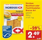 Aktuelles Backfisch oder Fischfrikadellen Bremer Art Angebot bei Netto Marken-Discount in Hannover ab 2,49 €