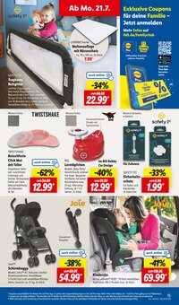 Kinderwagen im Lidl Prospekt "LIDL LOHNT SICH" mit 62 Seiten (Rostock)