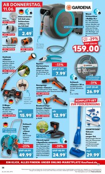 Gartenschlauch im aktuellen Kaufland Prospekt (Essen) Gartenschlauch im Kaufland Prospekt "Hier bin ich richtig" mit 50 Seiten (Essen)