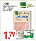 Lyoner Angebote von EDEKA Bio bei Marktkauf Detmold für 1,79 €