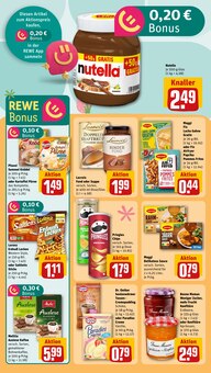 Nutella im REWE Prospekt "Dein Markt" mit 20 Seiten (Bornheim)