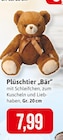 Plüschtier „Bär“ bei Kaufhaus Stolz im Born Prospekt für 7,99 €