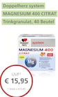 MAGNESIUM 400 CITRAT von Doppelherz für 15,95 € bei LINDA im Angebot MAGNESIUM 400 CITRAT von Doppelherz im aktuellen LINDA Prospekt