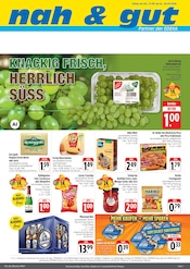 Aktueller nah und gut Prospekt mit Bier, "Wir lieben Lebensmittel!", Seite 1