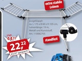 Flügelwäscheständer Angebote bei Sonderpreis Baumarkt Nordhausen für 22,22 €
