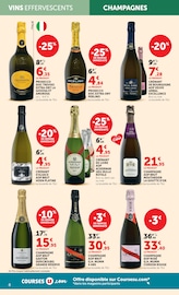 Champagne en promo dans le catalogue U Express à la page 8