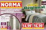 Norma Uckange - Promo Parure de lit ”Chambray Capucine” Promo Parure de lit ”Chambray Capucine” à 9,99 € dans le catalogue Norma à Uckange