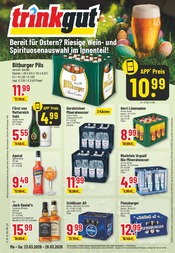 Aktueller Trinkgut Prospekt mit Bittburger Bier, "Aktuelle Angebote", Seite 1