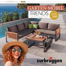 Zurbrüggen Prospekt: "Garten-Möbel Trends 2024!", 116 Seiten, 03.04.2024 - 31.08.2024