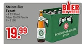 Steiner-Bier Export im Angebot bei Trinkgut in Burghausen Steiner-Bier Export Angebote bei Trinkgut Burghausen für 19,99 €