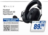 expert Osterholz-Scharmbeck - Headset BlackShark V2 HyperSpeed Angebot im Prospekt Headset BlackShark V2 HyperSpeed bei expert im Osterholz-Scharmbeck Prospekt für 89,99 €