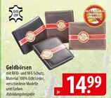 Geldbörsen Angebote bei famila Nordost Kiel für 14,99 €