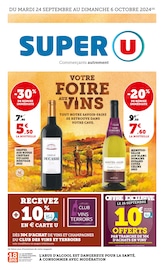 Catalogue Supermarchés Super U en cours à Cras-sur-Reyssouze et alentours, "Votre foire aux vins", 68 pages, 24/09/2024 - 06/10/2024