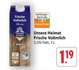 EDEKA - Frische Vollmilch Angebot im Prospekt Frische Vollmilch bei EDEKA im Prospekt "" für 1,19 €