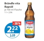 vita Rapsöl von Brändle im aktuellen V-Markt Prospekt für 2,22 €