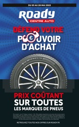 Catalogue Roady à Plouvain, avec 16 pages Prospectus Roady à Plouvain, "Roady défend votre pouvoir d'achat", 16 pages, 03/05/2022 - 28/05/2022