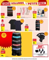 Promos Lingerie Femme dans le catalogue "Carrefour" de Carrefour Lingerie Femme en promo dans le catalogue Carrefour à la page 34