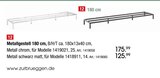 Aktuelles Metallgestell 180 cm Angebot bei Zurbrüggen in Mülheim (Ruhr) ab 125,99 €