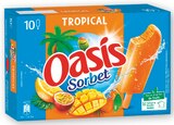 Bâtonnets sorbet glaces - Oasis en promo à 0,95 € chez Hyper U Bâtonnets sorbet glaces - Oasis dans le catalogue Hyper U