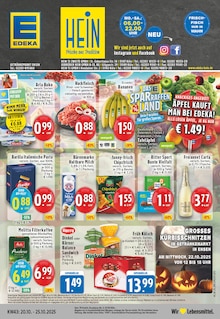 EDEKA Prospekt der Woche "Aktuelle Angebote" Seite 1, 20.10.2025 bis 25.10.2025 für Köln Aktueller EDEKA Prospekt "Aktuelle Angebote" Seite 1 von 24 Seiten für Köln