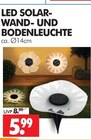 Aktuelle LED-Lampe Angebote bei Wreesmann in Dresden Aktuelles LED SOLAR-WAND- UND BODENLEUCHTE Angebot bei Wreesmann in Dresden ab 5,99 €