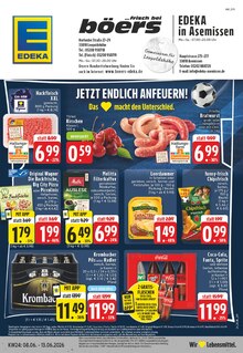 Kaffee im aktuellen EDEKA Prospekt (Bad Salzuflen) Kaffee im EDEKA Prospekt "Aktuelle Angebote" mit 26 Seiten (Bad Salzuflen)