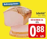 Leberkäs  im aktuellen EDEKA Prospekt für 0,88 €