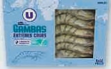 Gambas entières crues surgelées ASC - U en promo chez U Express Aix-en-Provence à 12,80 €