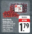 Aktuelles Tafeltrauben rot Angebot bei EDEKA in Nürnberg ab 1,79 €