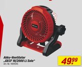 Akku-Ventilator GECF 18/2000 Li Solo Angebote von Einhell bei toom Baumarkt Cuxhaven für 49,99 €