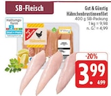 Hähnchenbrustinnenfilet im Angebot bei EDEKA in Erlangen Hähnchenbrustinnenfilet Angebote von Gut & Günstig bei EDEKA Erlangen für 3,99 €