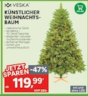 Künstlicher Weihnachtsbaum Angebote von VESKA bei Marktkauf Döbeln für 119,99 €