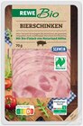 Bierschinken im Angebot bei REWE in Cottbus Bierschinken Angebote von REWE Bio bei REWE Cottbus für 1,29 €