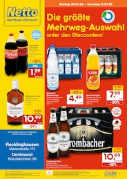 Netto Marken-Discount Prospekt für Herten mit 2 Seiten Netto Marken-Discount Prospekt für Herten: "DER ORT, AN DEM DU IMMER AUSGEZEICHNETE PREISE FINDEST.", 2 Seiten, 26.10.2026 - 31.10.2026