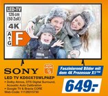 LED TV KD50X75WLPAEP bei expert im Ebersbach Prospekt für 649,00 €