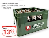 Spaten München Hell Angebote von Spaten München bei GLOBUS Amberg für 13,99 €