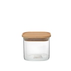 SUR TOUTES LES BOÎTES EN VERRE COUVERCLE BAMBOU - CARREFOUR HOME en promo chez Carrefour Le Havre