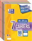 Lot de 7 cahiers 24x32cm Pique Openflex - Oxford en promo chez Intermarché Lot de 7 cahiers 24x32cm Pique Openflex - Oxford dans le catalogue Intermarché
