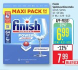 Spülmaschinentabs Angebote von Finish bei Marktkauf Ulm für 6,99 €