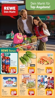 Aktueller REWE Prospekt "Dein Markt" Seite 1 von 14 Seiten für Ulm