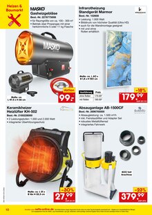Keramik-Heizlüfter Angebot im Netto Marken-Discount Prospekt, gültig von 01.10.2026 bis 31.10.2026 Keramik-Heizlüfter Angebot im aktuellen Netto Marken-Discount Prospekt auf Seite 10