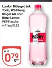 Bittergetränk Tonic Angebote von London bei GLOBUS Jena für 0,79 €