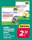 Heißgetränke oder Vitaminsticks Angebote von Sunlife bei Netto mit dem Scottie Potsdam für 2,19 €