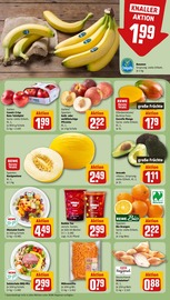 Bananen im REWE Prospekt in Kaarst Aktueller REWE Prospekt mit Bananen, "Dein Markt", Seite 4