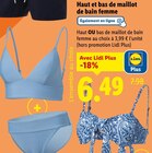 Haut et bas de maillot de bain femme - CRIVIT en promo chez Lidl Haut et bas de maillot de bain femme - CRIVIT dans le catalogue Lidl