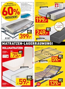 Matratze im aktuellen Möbel Wallach Prospekt (Hildesheim) Matratze im Möbel Wallach Prospekt "GROSSER INVENTUR-VERKAUF" mit 12 Seiten (Hildesheim)