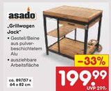 Grillwagen Jack im Angebot bei Netto Marken-Discount in Frankfurt Grillwagen Jack Angebote von asado bei Netto Marken-Discount Frankfurt für 199,99 €