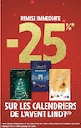 Promo 25% de remise immédiate sur les Calendriers de l'Avent Lindt à  dans le catalogue Intermarché à Balma